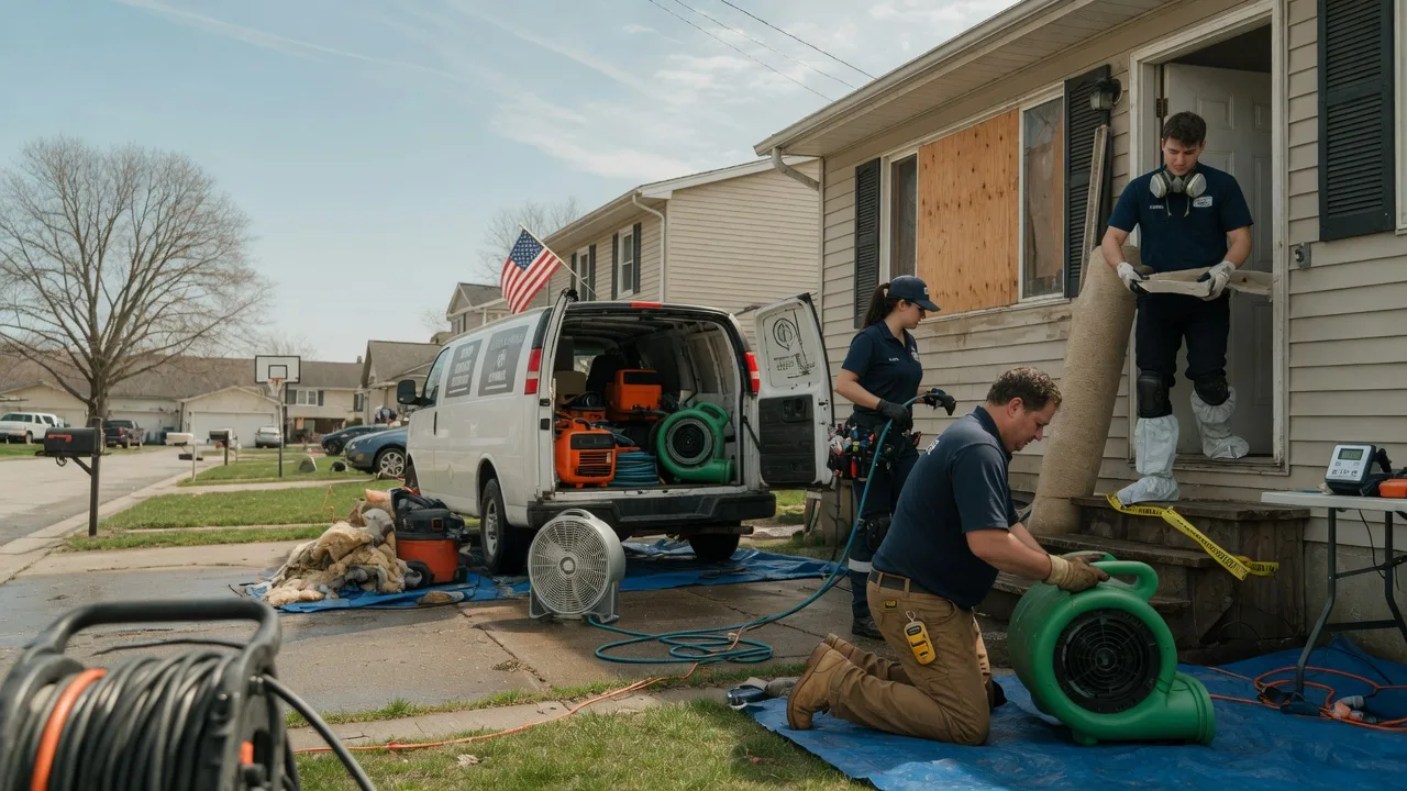Water Damage Restoration in Burns, TN near me